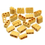 XT60 (2+4) Male Female Plug With Signal Pin and Sheath Solder Wire Model Accessories